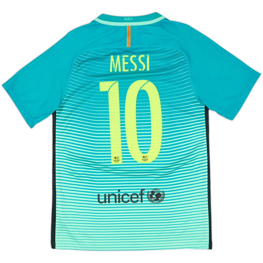 2016-17 Barcelona Third Shirt Messi #10 - 9/10 - (S)