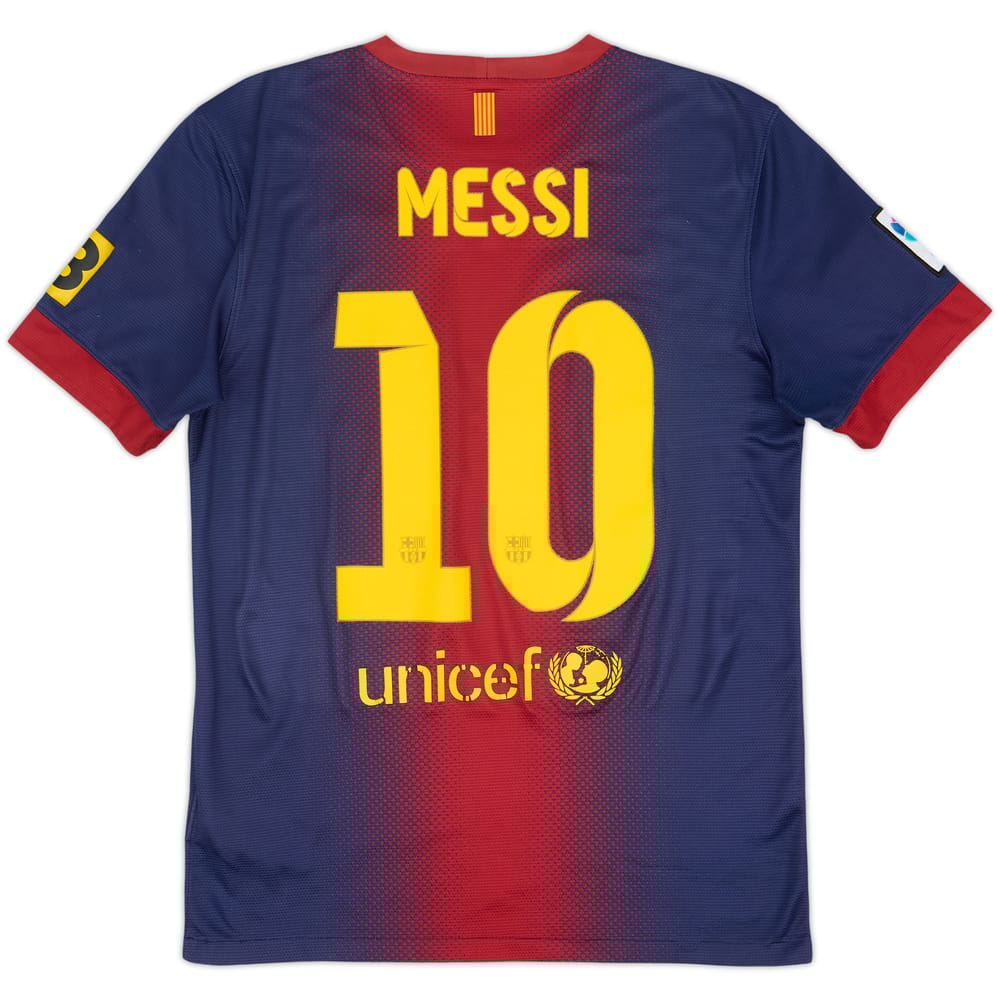 2012-13 Barcelona Home Shirt Messi #10 - 5/10 - (S)