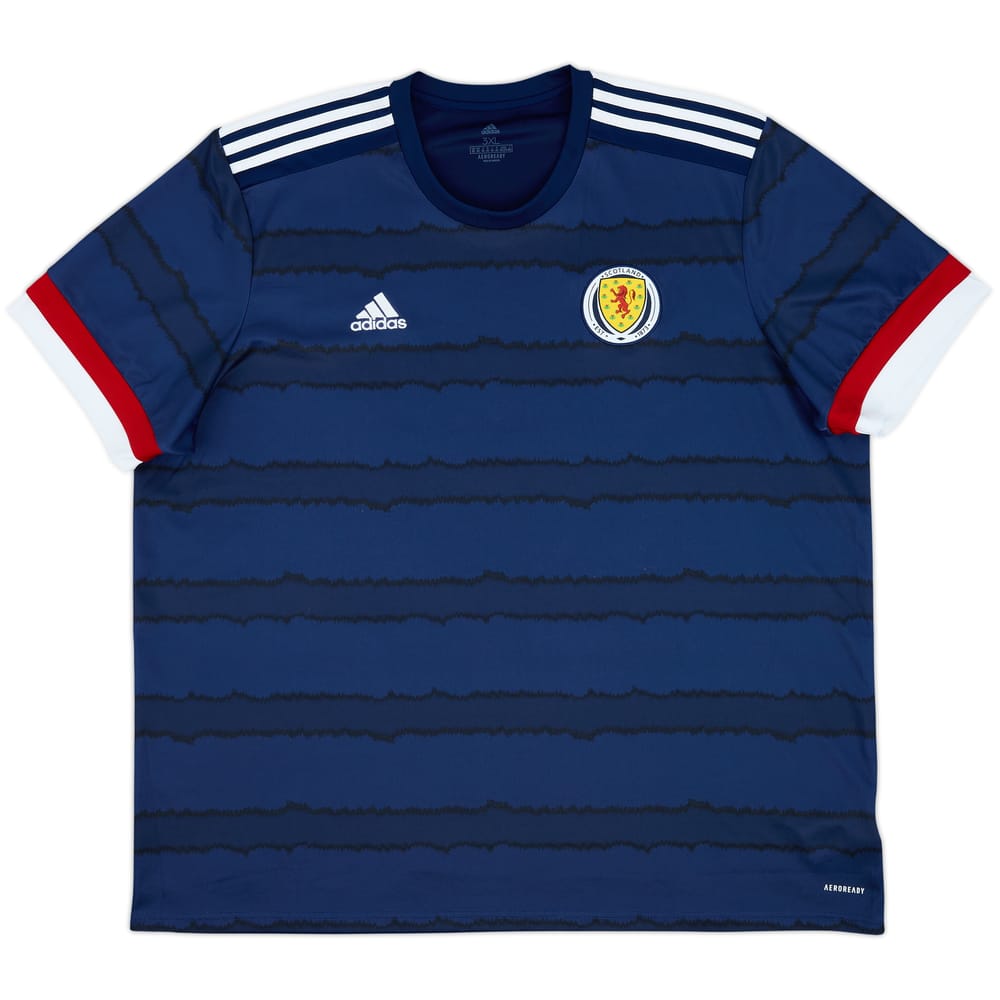 2020-22 Scotland Home Shirt - 9/10 - (3XL)