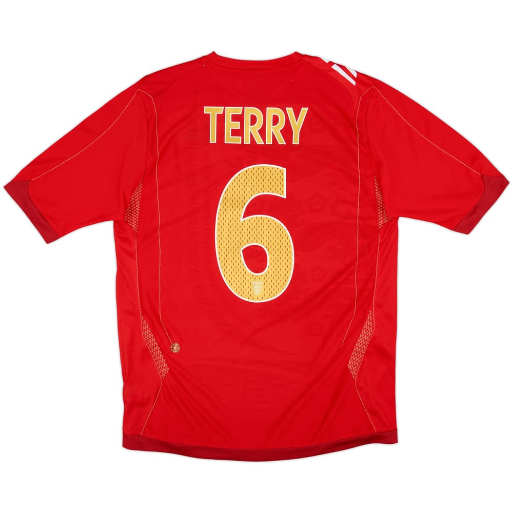 2006-08 England Away Shirt Terry #6 - 10/10 - (M)