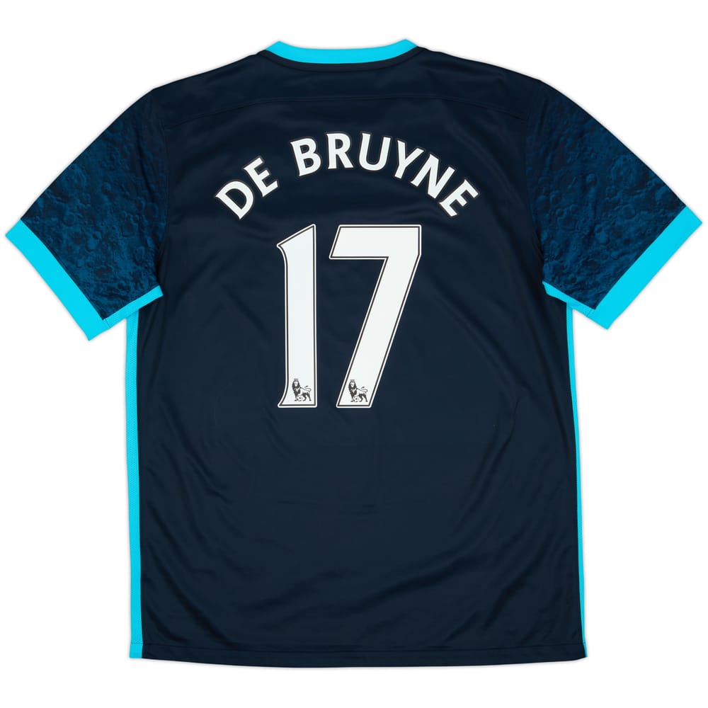 2015-16 Manchester City Away Shirt De Bruyne #17 - 10/10 - (L)