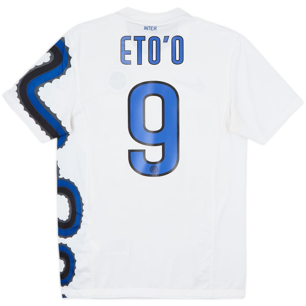 2010-11 Inter Milan Away Shirt Eto'o #9 - 6/10 - (S)