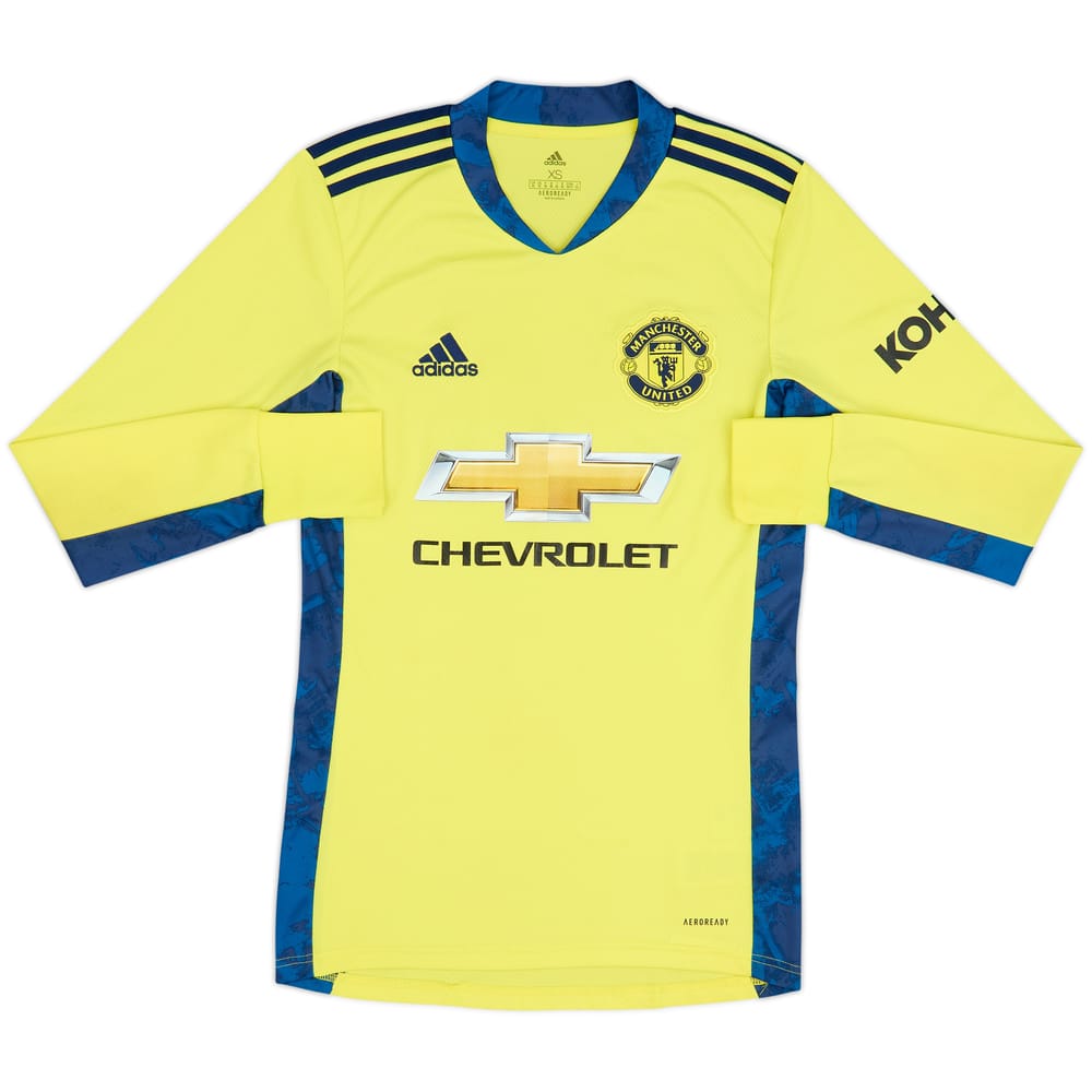 2020-21 Manchester United GK Shirt - 9/10 - (XS)