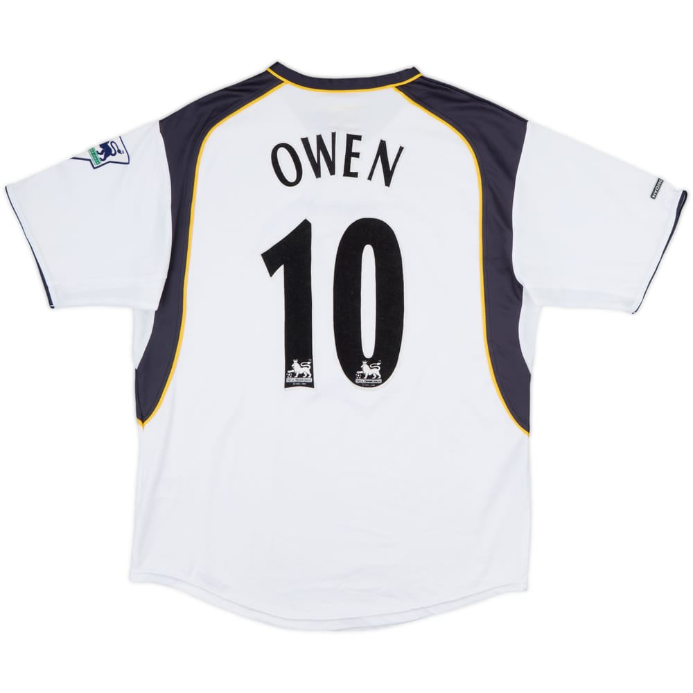 2001-03 Liverpool Away Shirt Owen #10 - 8/10 - (M)