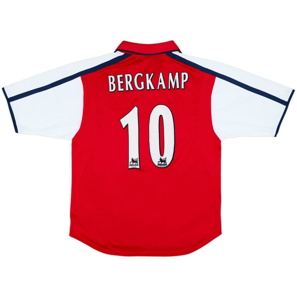 2000-02 Arsenal Home Shirt Bergkamp #10 - 9/10 - (M)