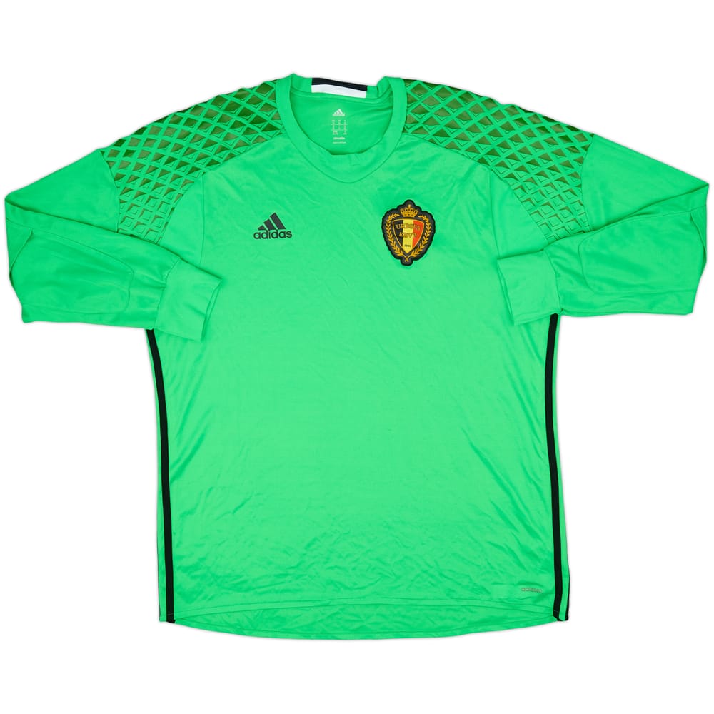 2016-17 Belgium Authentic GK Shirt - 8/10 - (XL)
