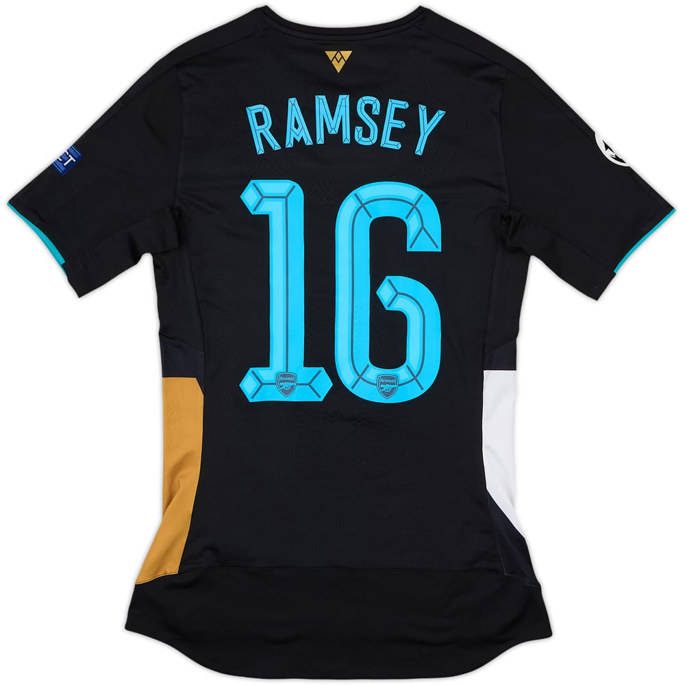 2015-16 Arsenal Player Issue (ACTV Fit) Third Shirt Ramsey #16 - 7/10 - (M)