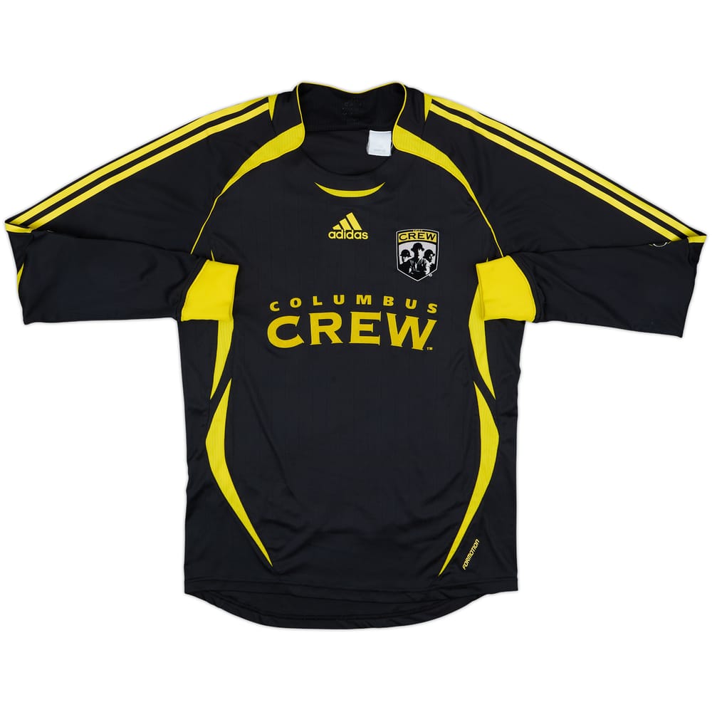 2006-07 Columbus Crew Sample Authentic Away L/S Shirt - 8/10 - (S)