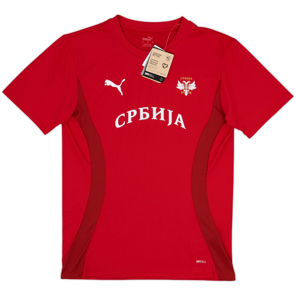 2024-25 Serbia Puma Pre-Match Training Shirt (M)