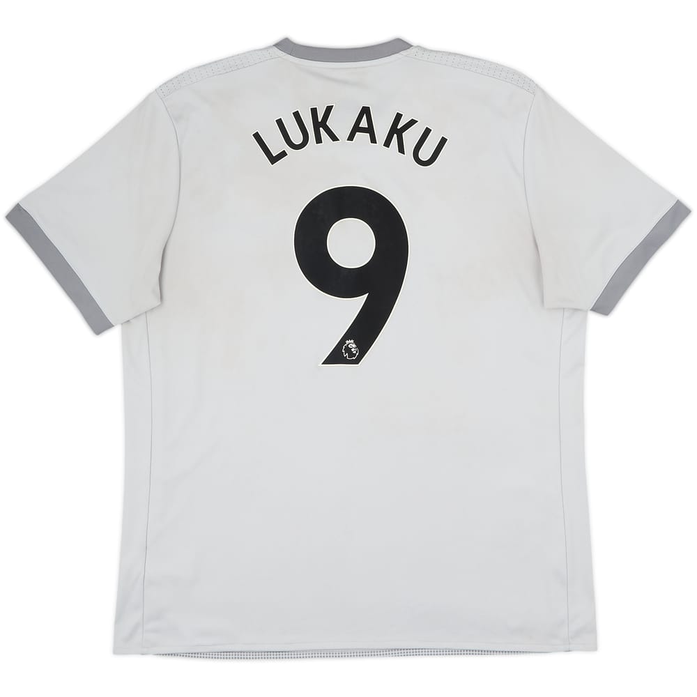 2017-18 Manchester United Third Shirt Lukaku #9 - 7/10 - (XL)