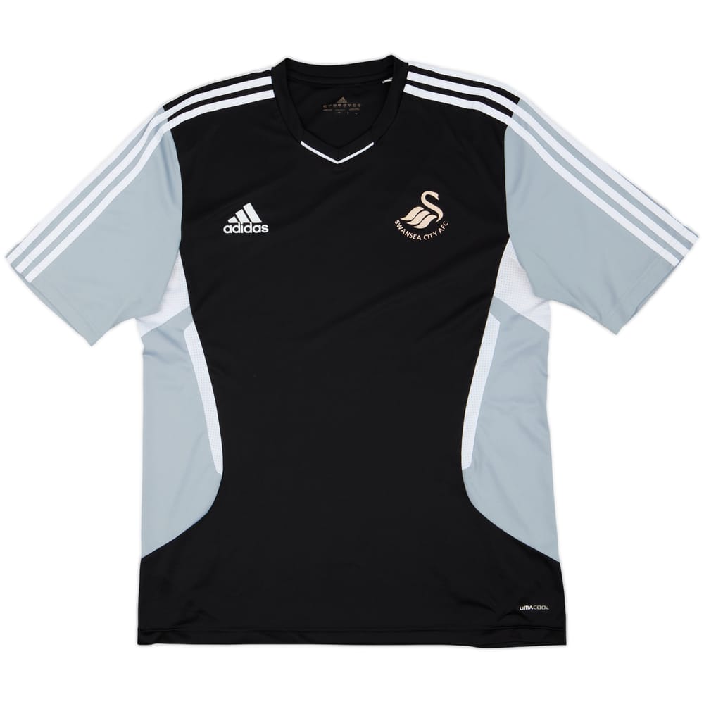 2010-11 Swansea City adidas Training Shirt - 7/10 - (L)