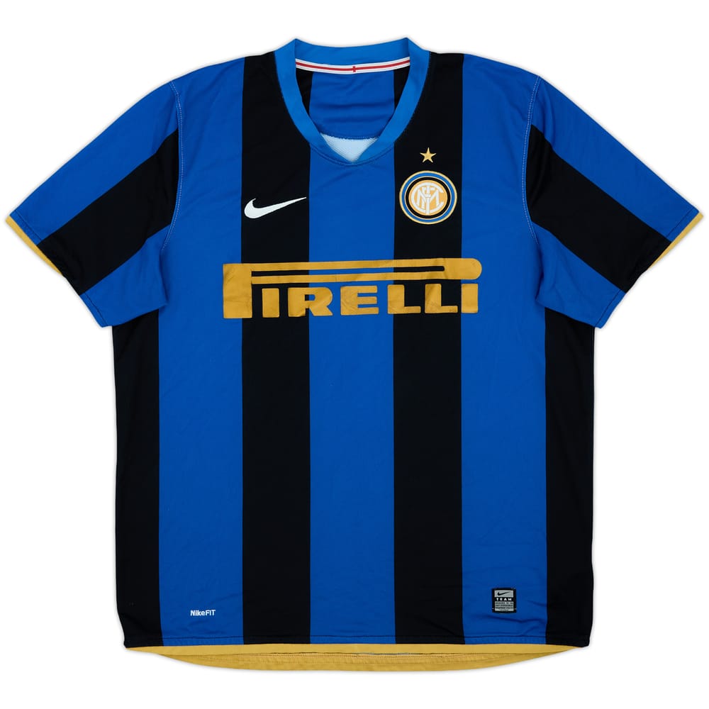 2008-09 Inter Milan Home Shirt - 6/10 - (L)