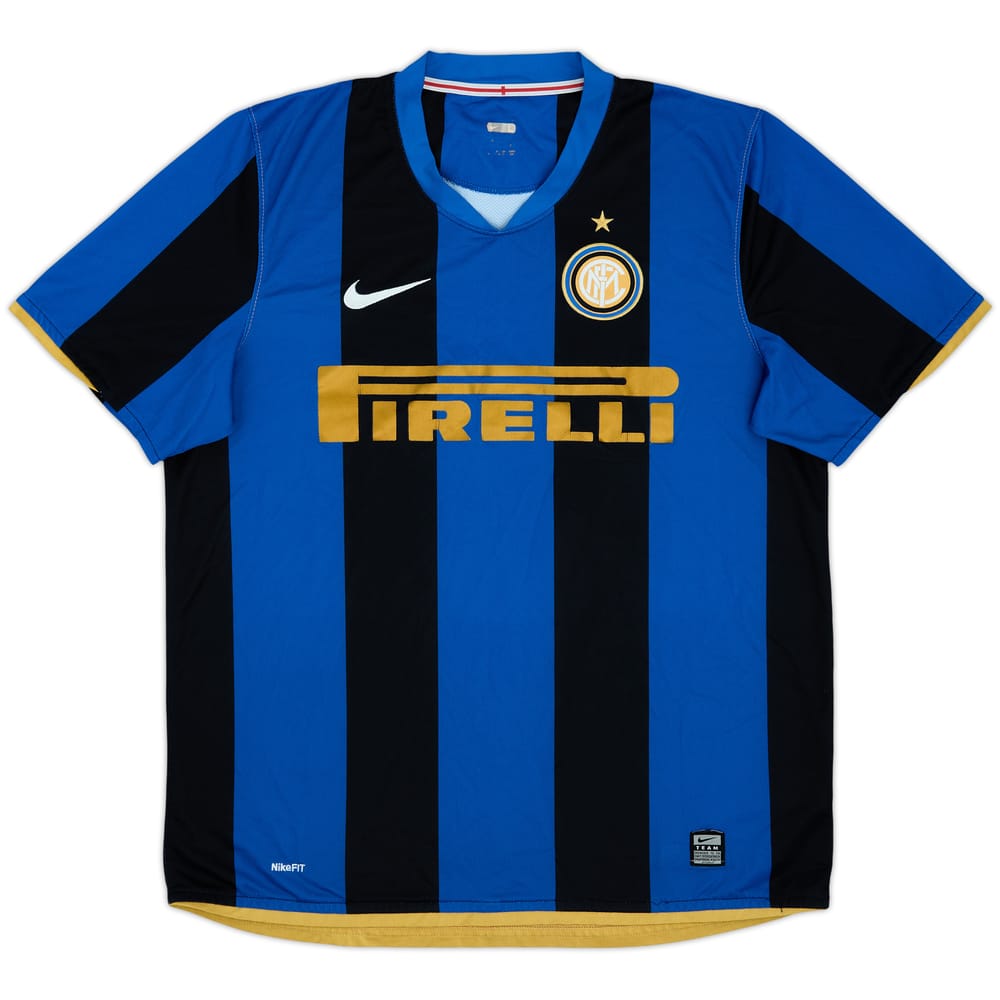 2008-09 Inter Milan Home Shirt - 6/10 - (L)