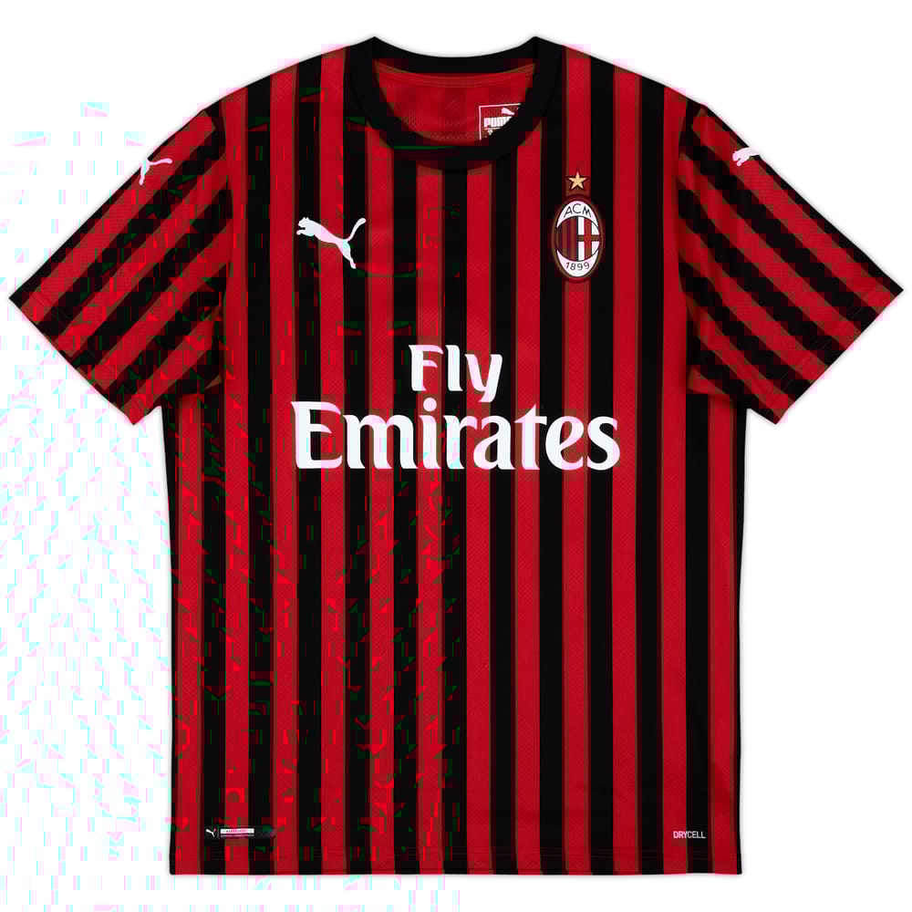 2019-20 AC Milan Home Shirt - 8/10 - (S)