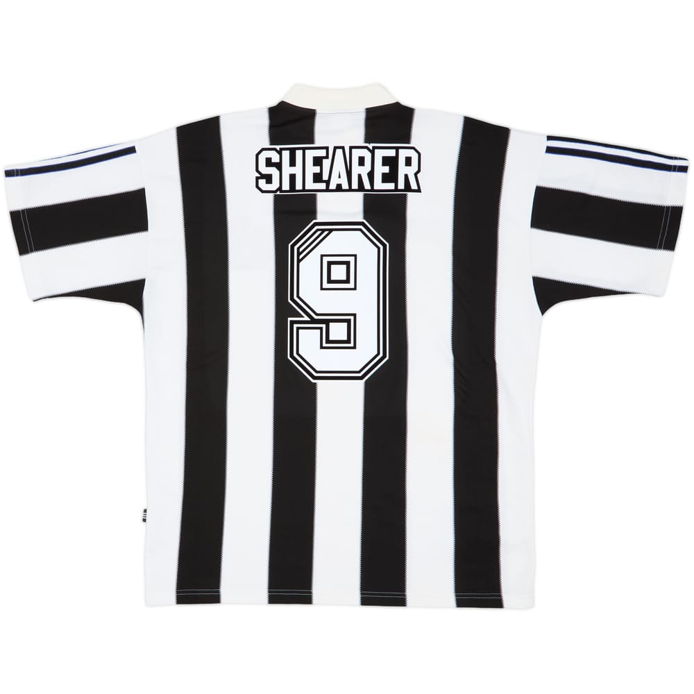 1995-97 Newcastle Home Shirt Shearer #9 - 7/10 - (XL)