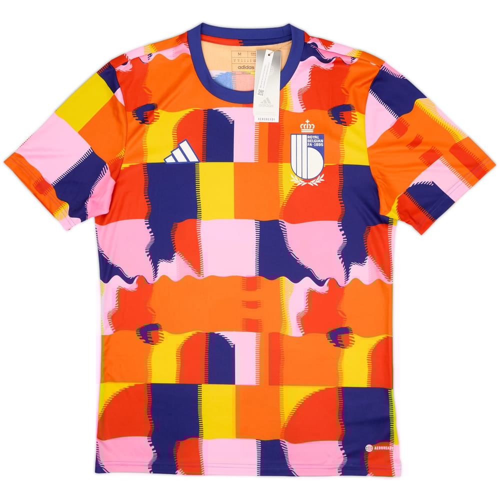 2022-23 Belgium adidas Pre-Match Shirt (M)
