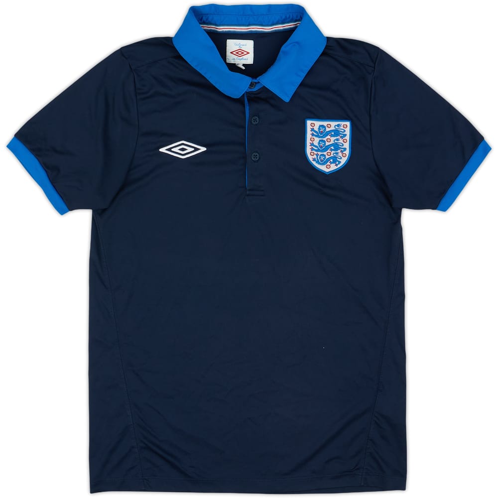 2010-11 England Umbro Polo Shirt - 7/10 - (S)