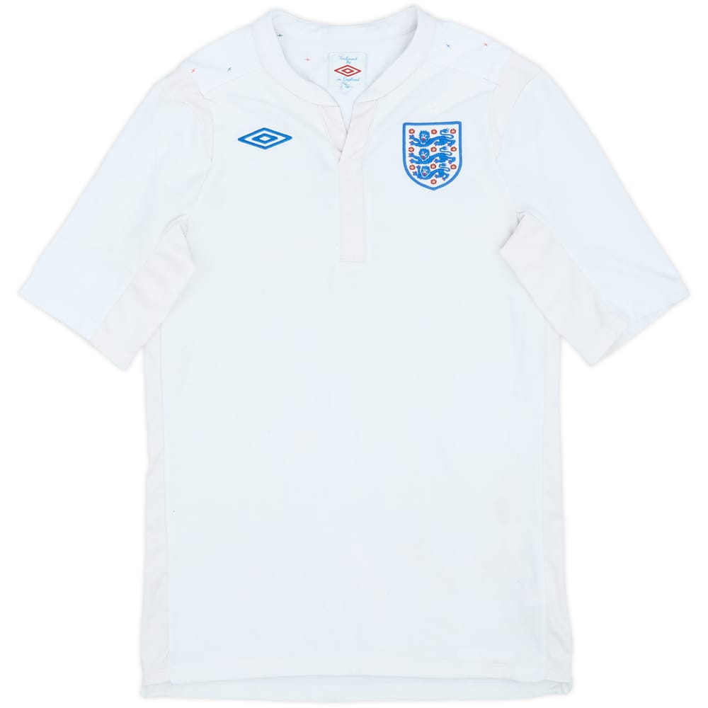 2010-11 England Home Shirt - 6/10 - (XL.Boys)