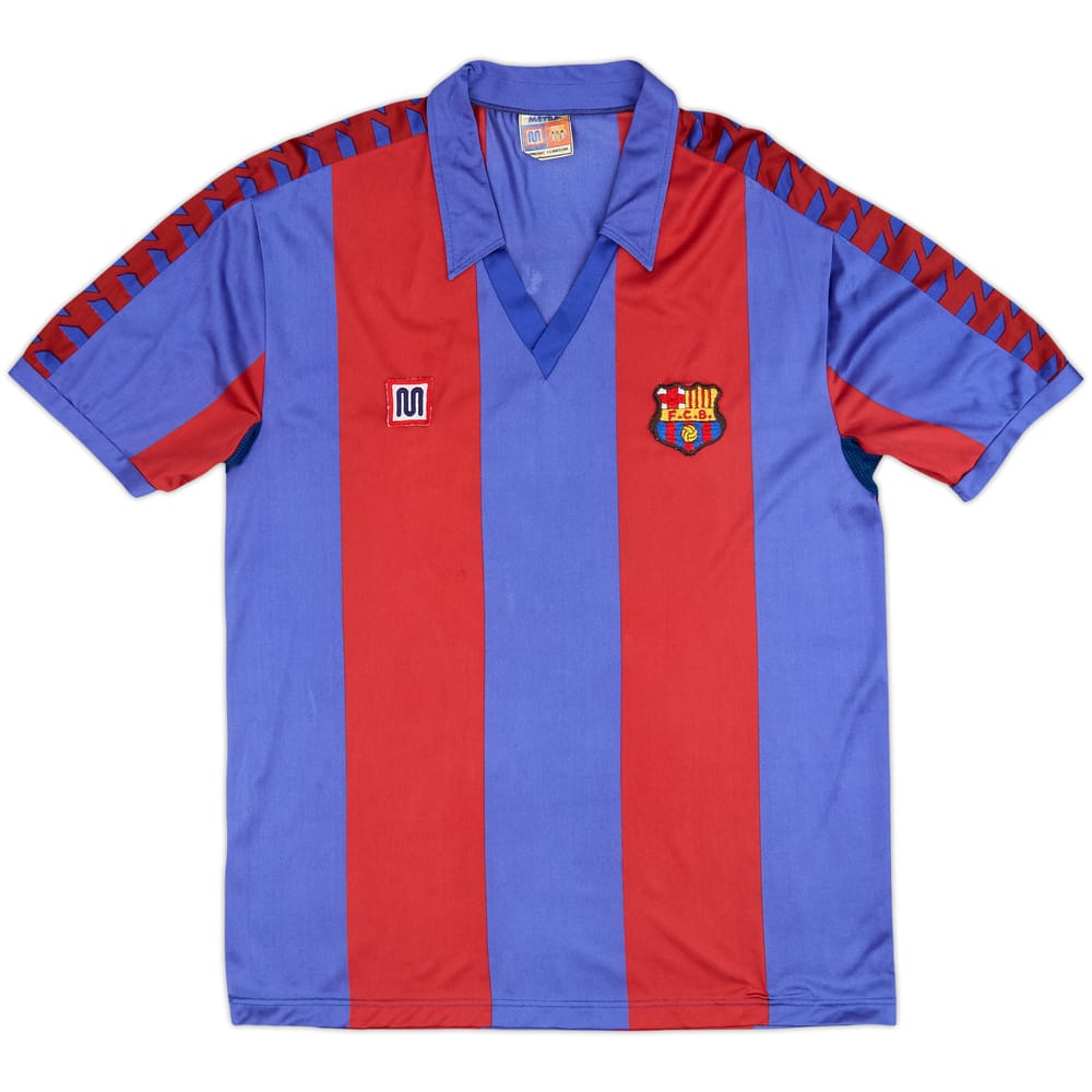 1984-89 Barcelona Home Shirt - 4/10 - (L)
