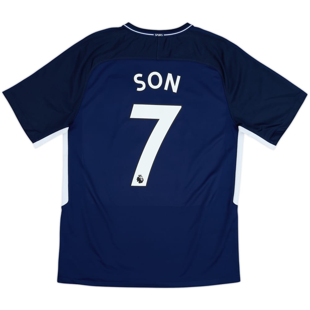 2017-18 Tottenham Camiseta de visitante Son #7 - 8/10 - (M)