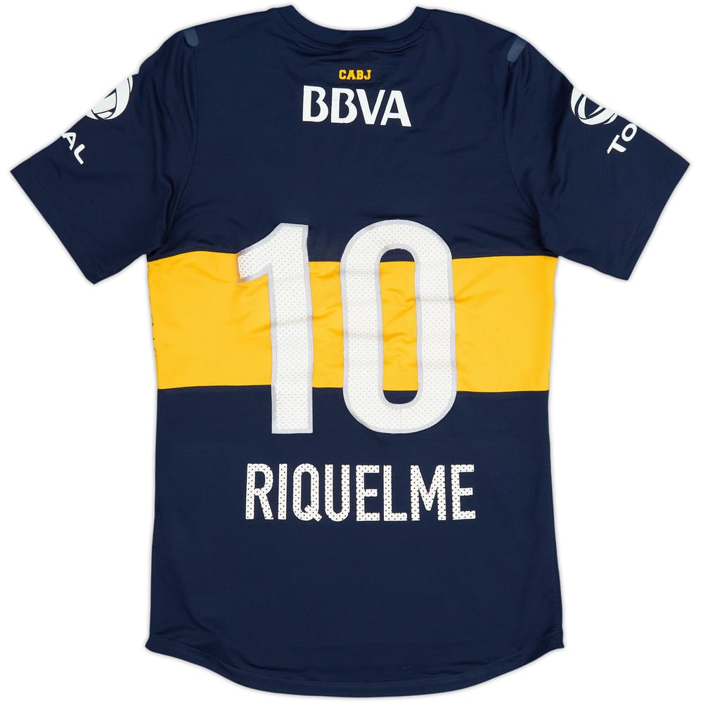 2012-13 Boca Juniors Authentic Home Shirt Riquelme #10 - 7/10 - (S)