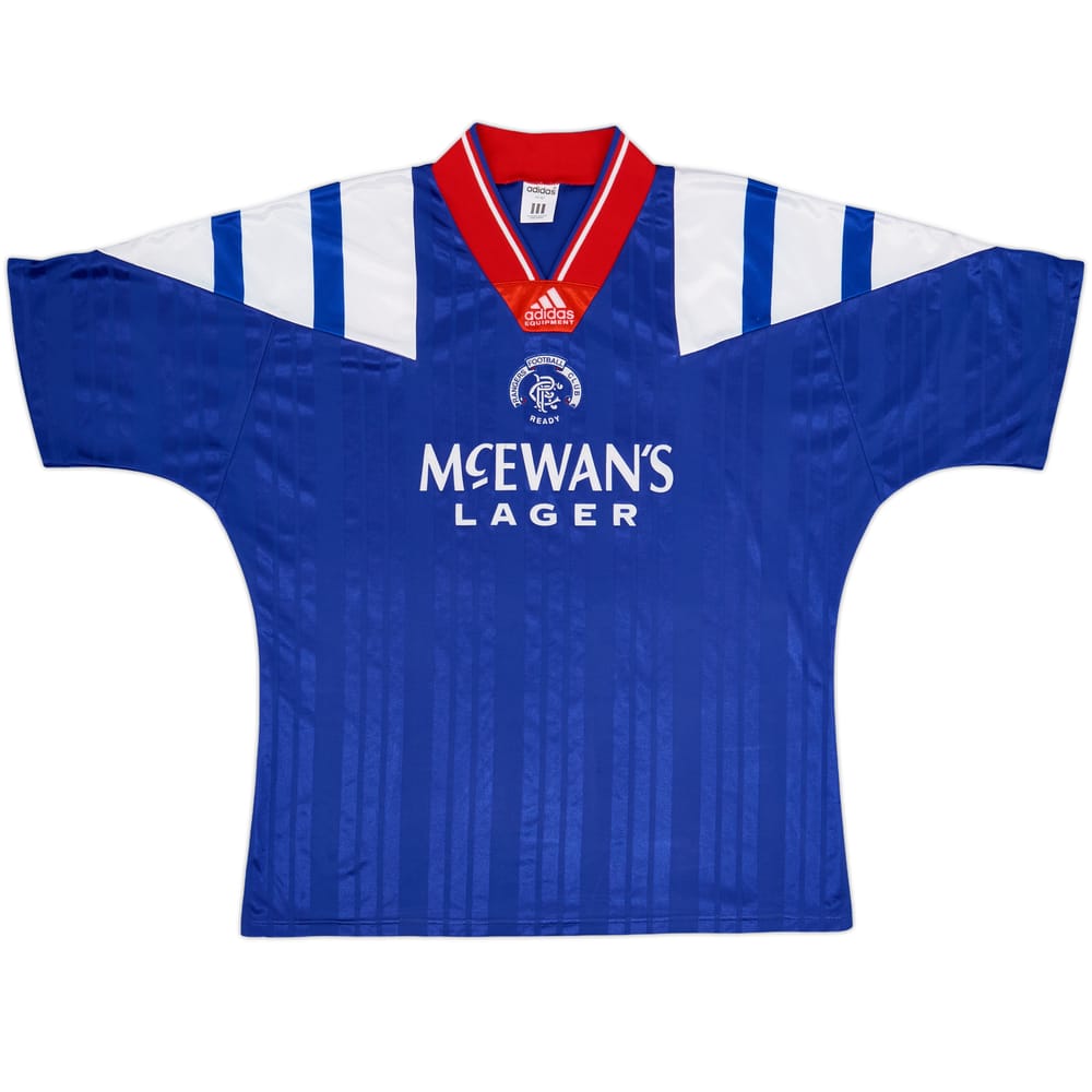1992-94 Rangers Home Shirt - 8/10 - (L/XL)