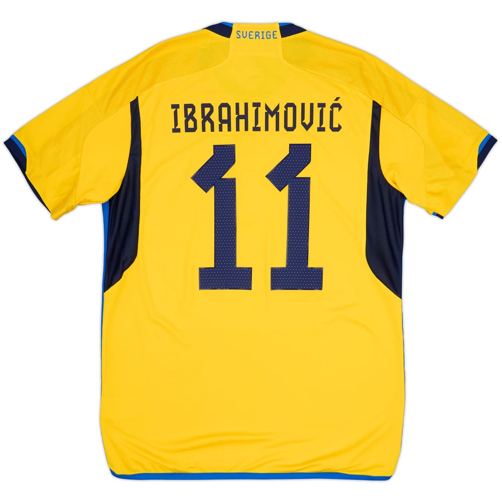 2022-23 Sweden Home Shirt Ibrahimovic #11 (L)