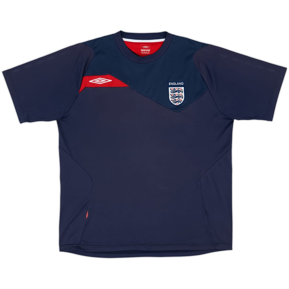 2006-07 England Umbro Training Shirt - 7/10 - (XL)