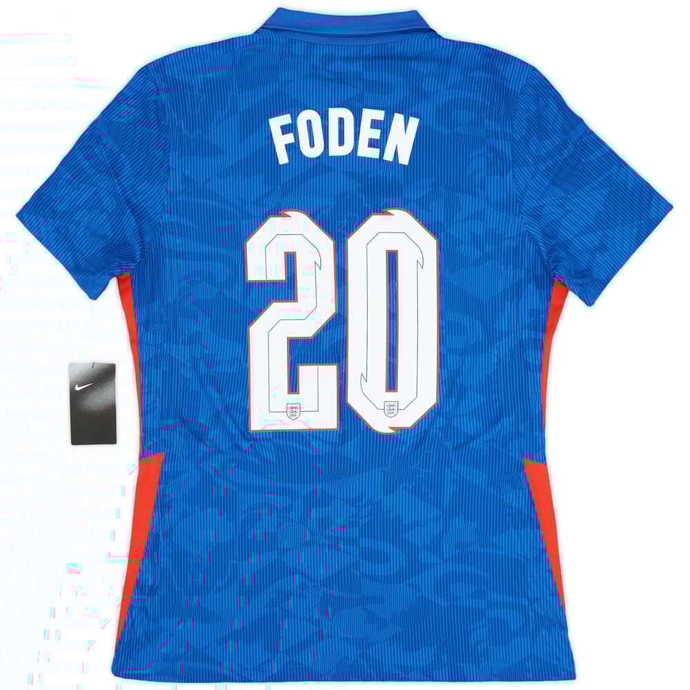 2020-21 England Player Issue Away Shirt Foden #20