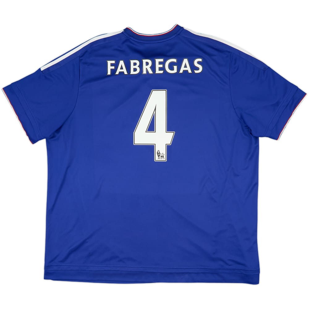 2015-16 Chelsea Home Shirt Fabregas #4 - 7/10 - (3XL)