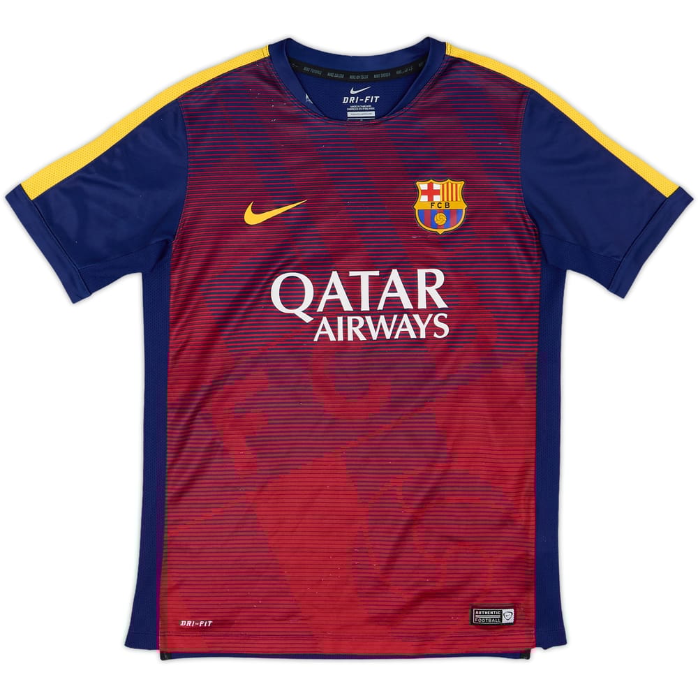 2015-16 Barcelona Nike Training Shirt - 7/10 - (L.Boys)