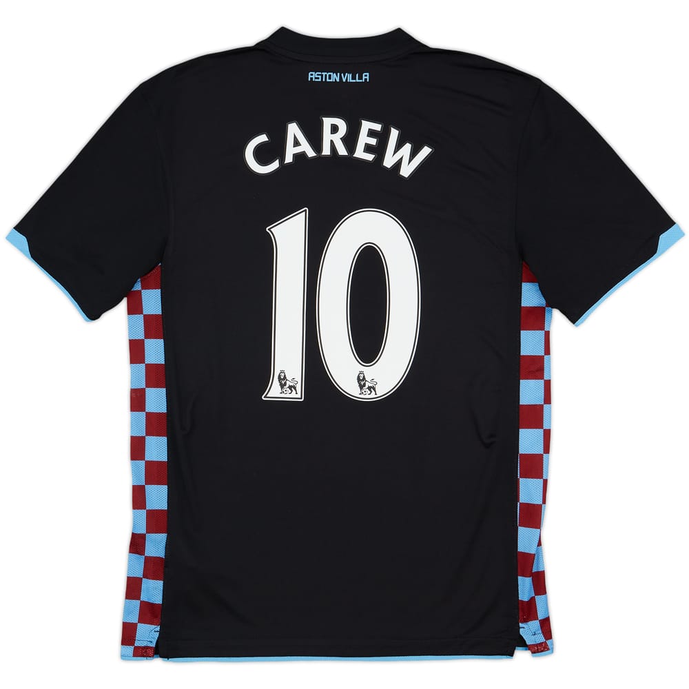 2010-11 Aston Villa Away Shirt Carew #10 - 8/10 - (M)