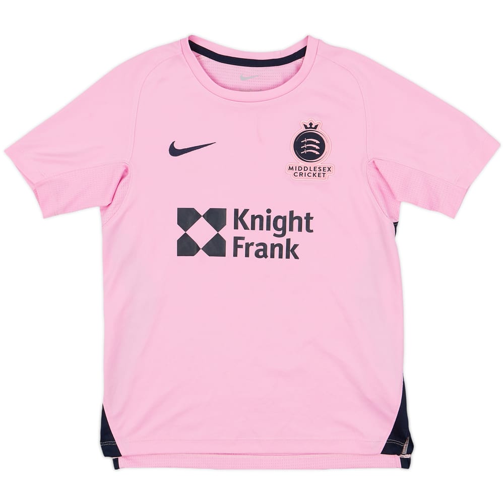 2023 Middlesex Cricket Home Shirt - 7/10 - (M.Boys)