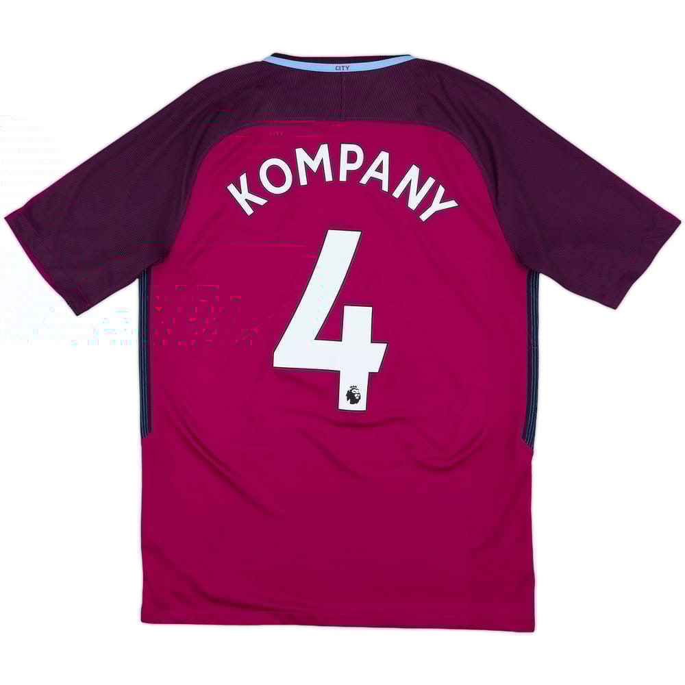 2017-18 Manchester City Away Shirt Kompany #4 - 8/10 - (M)