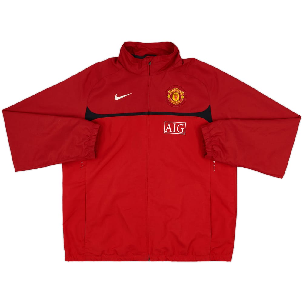 2010-11 Manchester United Nike Track Jacket - 9/10 - (XL)