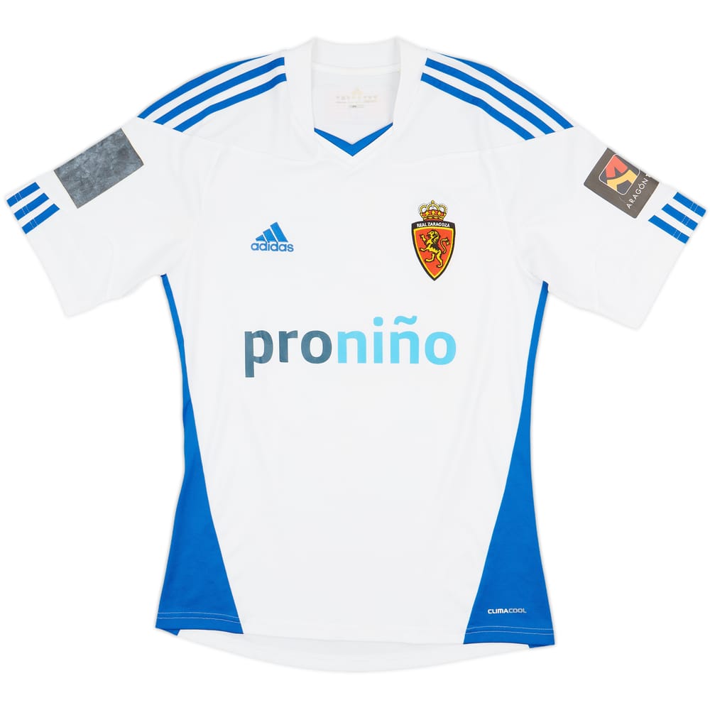 2010-11 Real Zaragoza Home Shirt - 5/10 - (S)