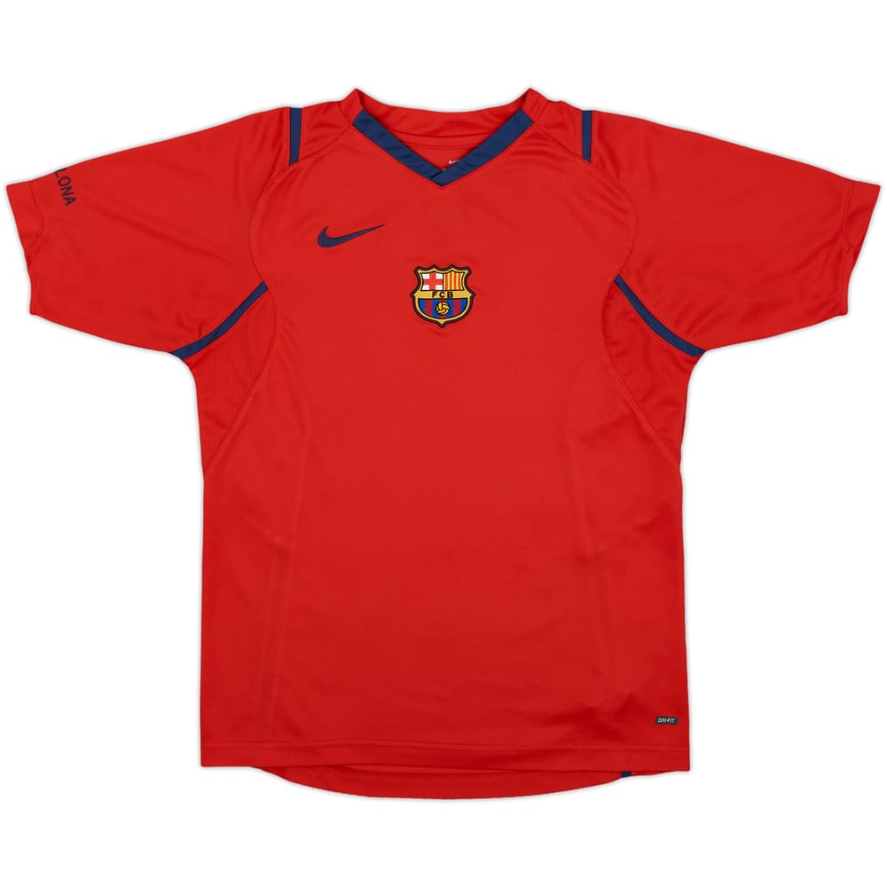 2006-07 Barcelona Nike Training Shirt - 8/10 - (XL.Boys)