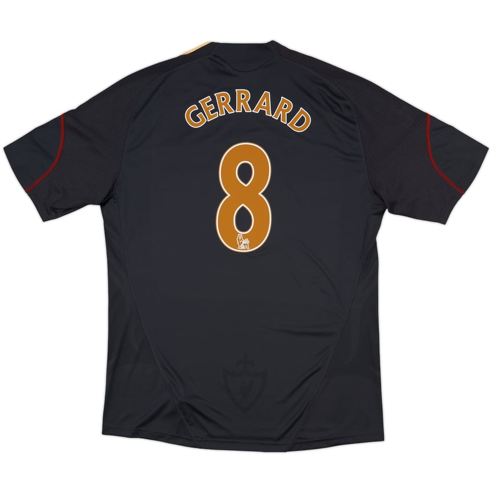 2009-10 Liverpool Away Shirt Gerrard #8 - 6/10 - (XL)