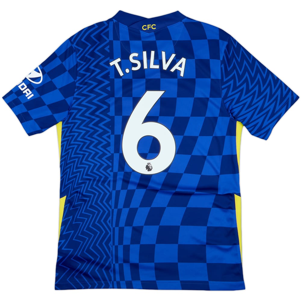 2021-22 Chelsea Home Shirt T.Silva #6 - 7/10 - (M)
