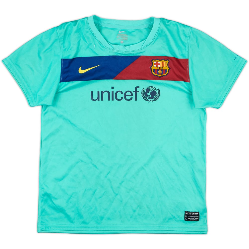 2010-11 Barcelona Away Shirt - 5/10 - (S.Boys)