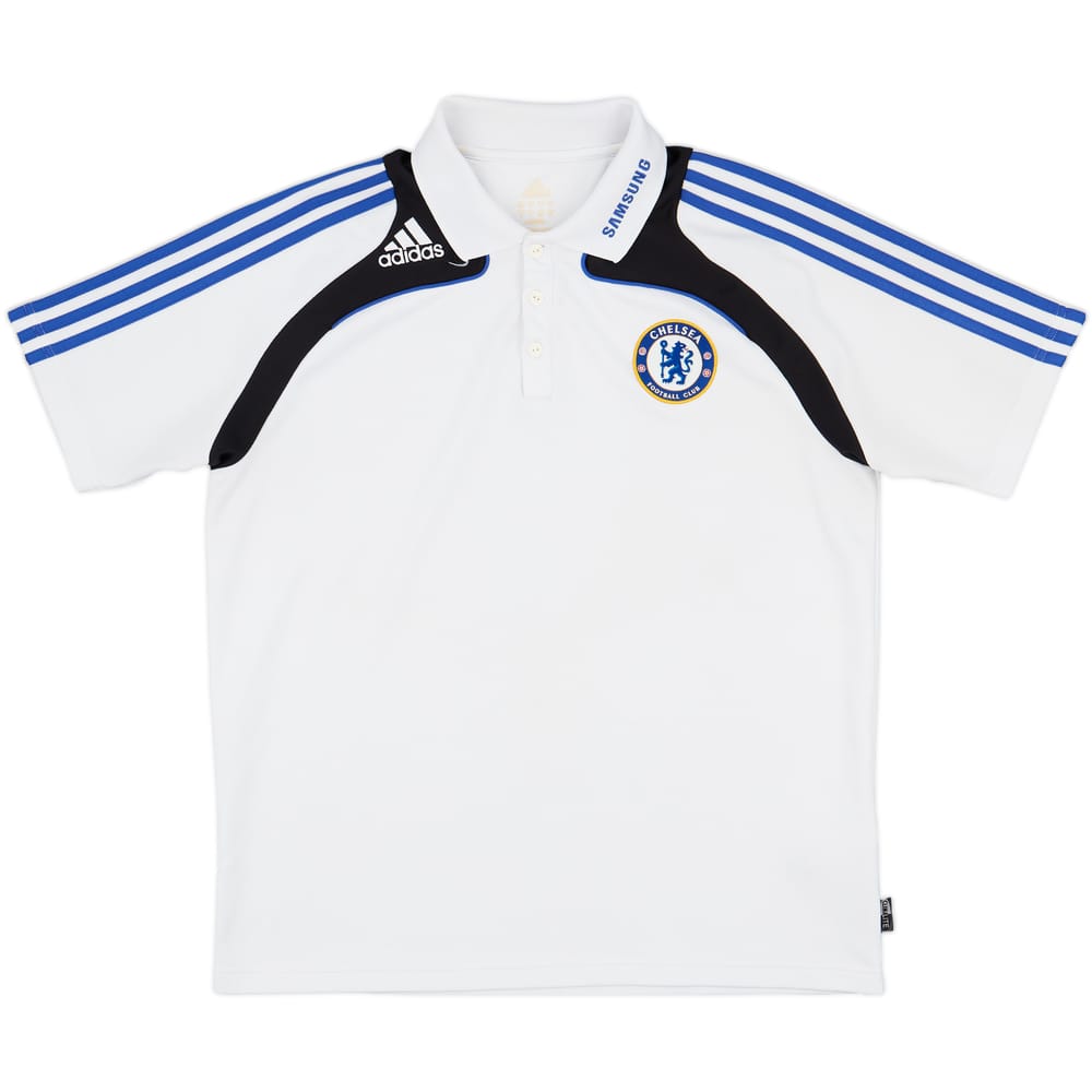2008-09 Chelsea adidas Polo Shirt - 7/10 - (L)