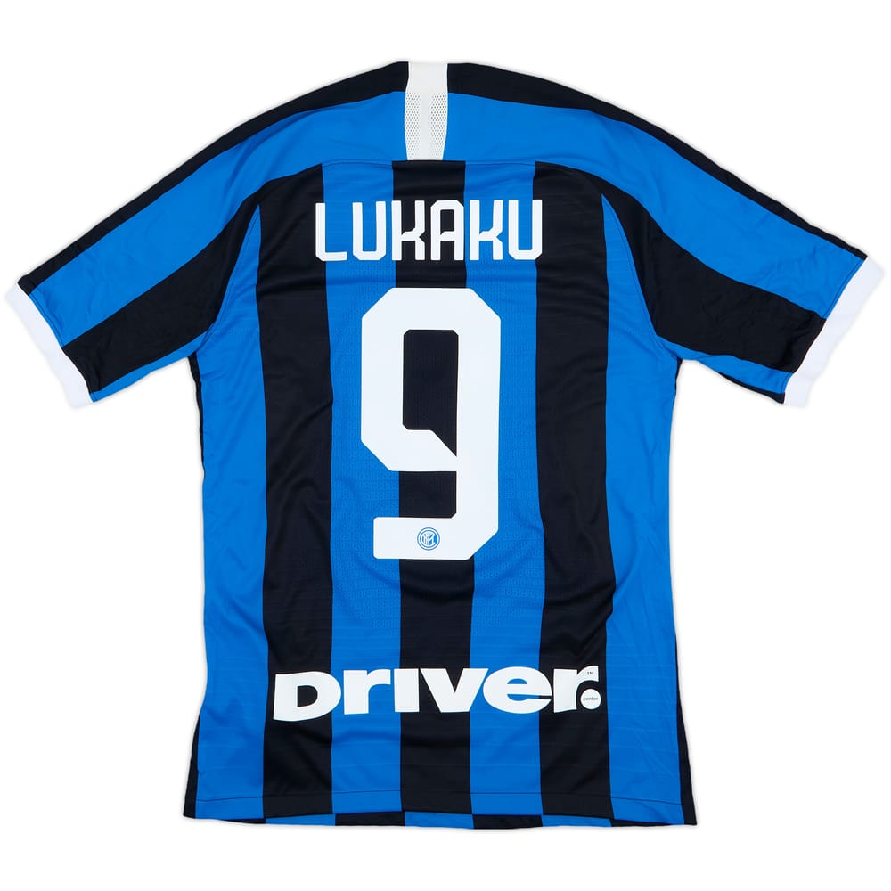 2019-20 Inter Milan Authentic Home Shirt Lukaku #9 - 8/10 - (S)
