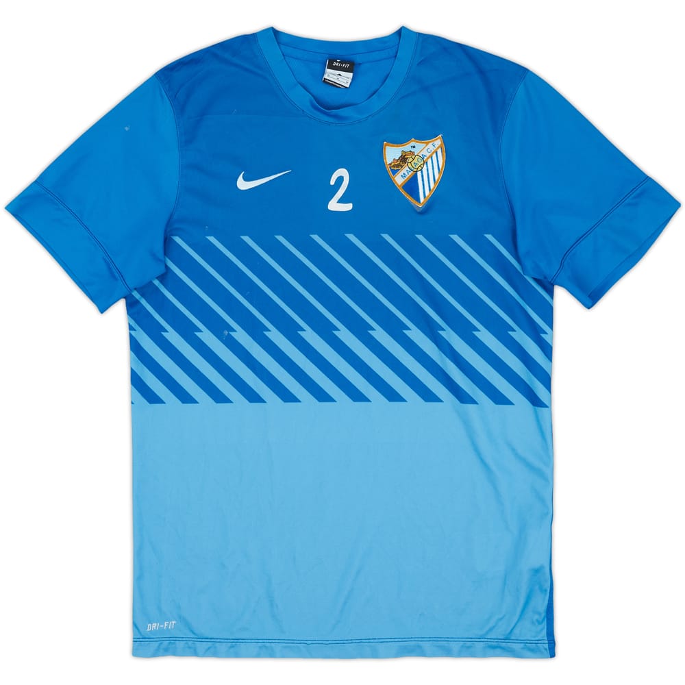 2013-14 Malaga Player Issue Nike Training Shirt - 5/10 - (M)