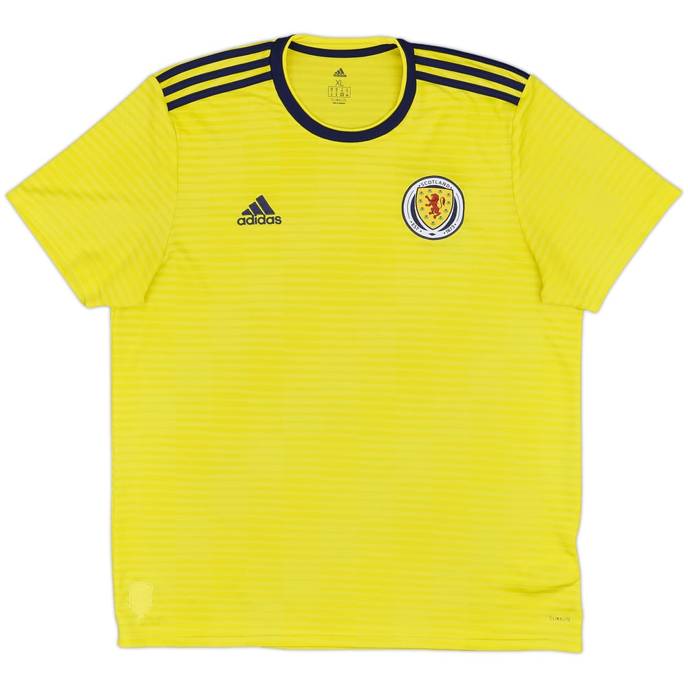 2017-18 Scotland Away Shirt - 8/10 - (XL)