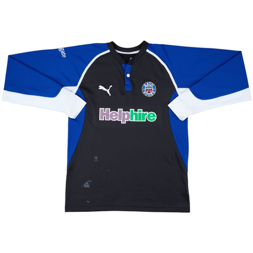 2007-08 Bath Rugby Union Home L/S Shirt - 5/10 - (L)