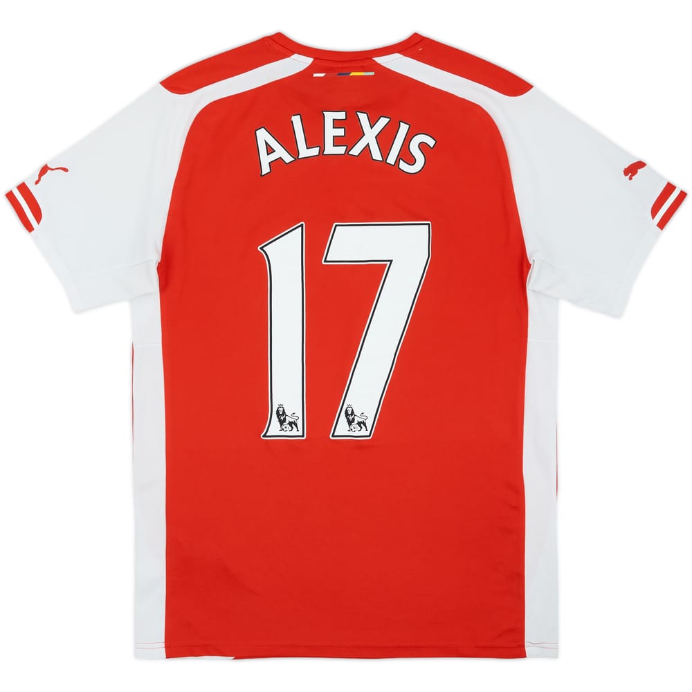 2014-15 Arsenal Home Shirt Sanchez #17 - 5/10 - (M)