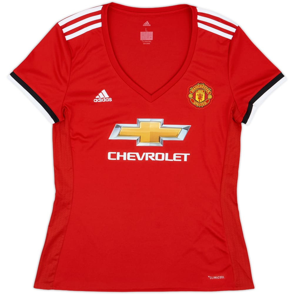 2017-18 Manchester United Home Shirt - 10/10 - (Women's L)