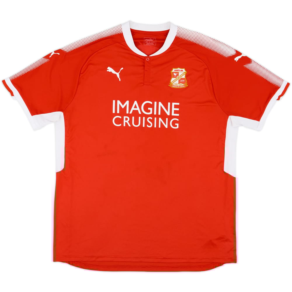 2017-18 Swindon Town Home Shirt - 8/10 - (3XL)