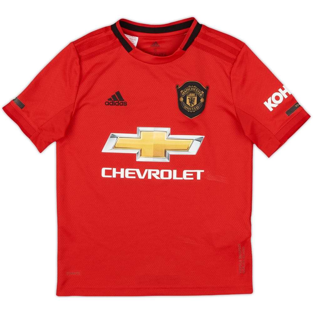 2019-20 Manchester United Home Shirt - 8/10 - (S.Boys)