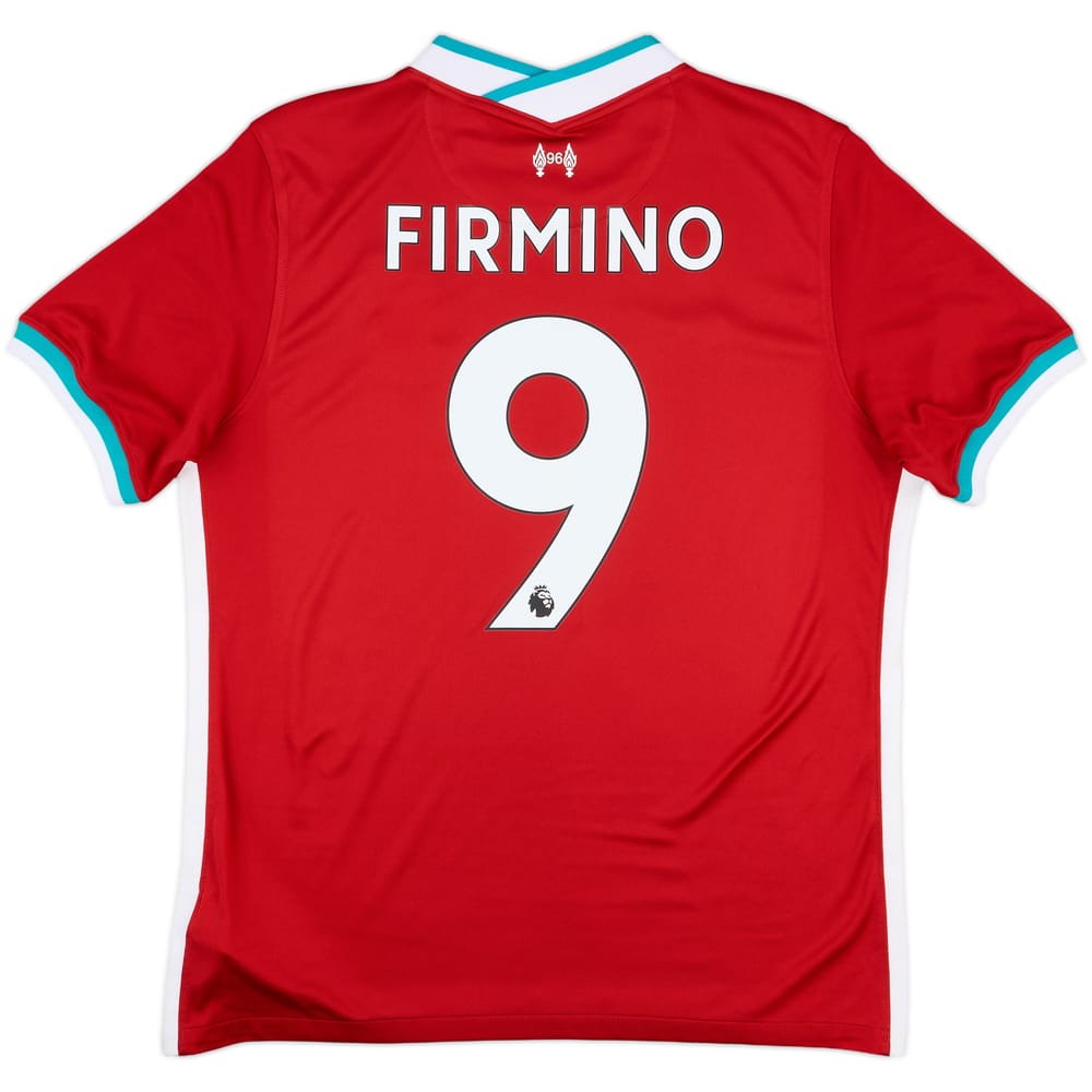 2020-21 Liverpool Home Shirt Firmino #9